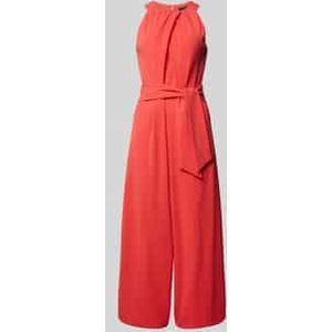 Jumpsuit met strikceintuur
