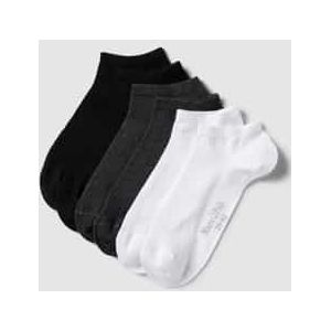 Sneakersokken in effen design in een set van 3 stuks