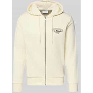 Jack & Jones - MAKOTO - Sweatjack - Met Capuchon - Labelprint