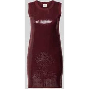 Nauwsluitende gebreide jurk met wol, model 'ELAINE'