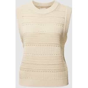 Slip-over van een mix van katoen en linnen