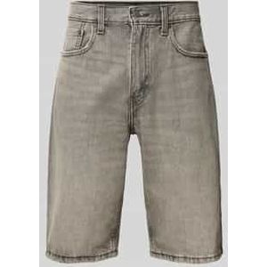 LEVI'S - 469 LOOSE - Korte Broeken - Grey Denim - Loosefit