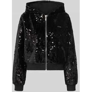 Sweatjack met pailletten