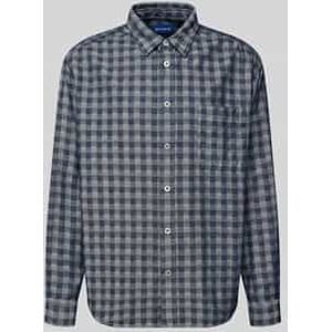 Regular fit vrijetijdsoverhemd van puur katoen, model 'EBALTO'