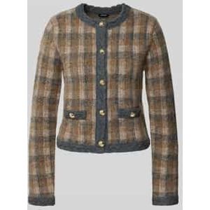 JOOP! - Gebreid vest - Opaal / Bruin / Lichtbruin