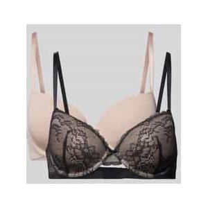 Beha met verstelbare bandjes in een set van 2 stuks, model 'CHLOE'