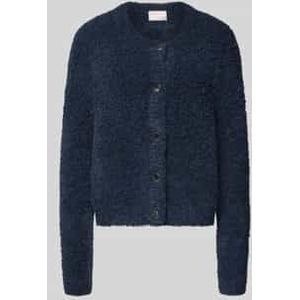 Gebreid jack van alpacamix met ronde hals