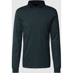 Poloshirt met streepmotief