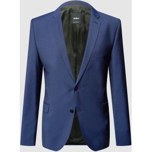 Slim fit colbert met 2 knopen van pure scheerwol