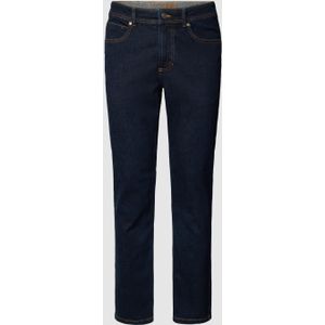 Regular fit thermojeans in effen design