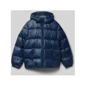 Tommy Hilfiger - Regular Fit - Donsjack - Effen - Met Capuchon