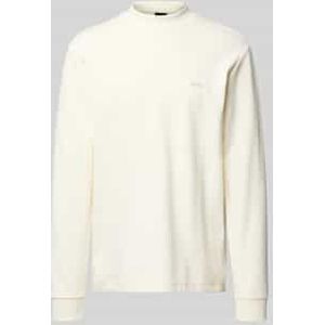 Regular fit shirt met lange mouwen van puur katoen, model 'EXPLORER'