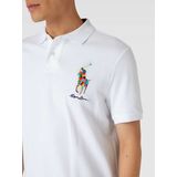 Polo Ralph Lauren - Klassiek Piqué Poloshirt - Katoen - Wit Logo