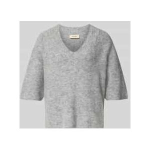 Gebreide pullover met wijde mouwen, model 'TACI'