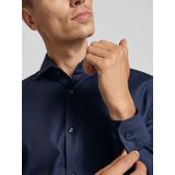 Slim fit zakelijk overhemd met haaikraag, model 'Pares'