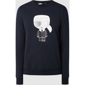 Sweatshirt met Karl-print