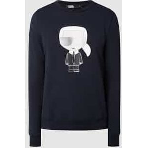Sweatshirt met Karl-print