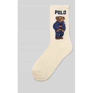 Polo Ralph Lauren - Damessokken - Katoenmix - Met Label- en Motiefprint