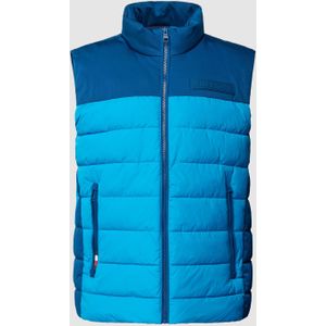 Bodywarmer met colour-blocking-design