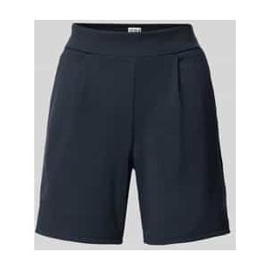 ICHI - Kate - Korte Broek - Total Eclipse - 74% Polyester, 22% Viscose, 4% Elastane