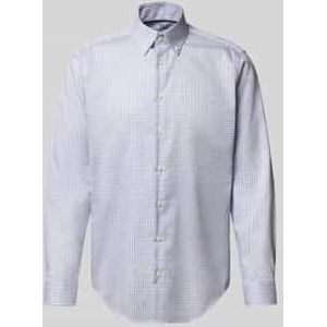 Regular fit zakelijk overhemd met button-downkraag