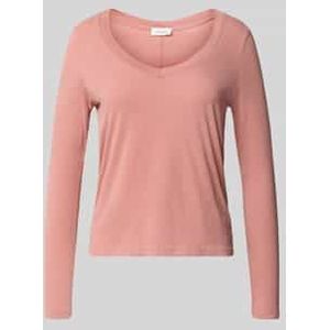 Shirt met lange mouwen en V-hals, model 'Gamipy'