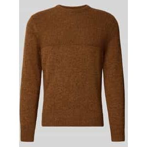 Brax - Style RICK - Gebreide Trui - Toffee - Wolmix