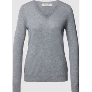 Gebreide pullover van kasjmier met V-hals