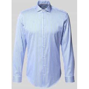 Super slim fit zakelijk overhemd met haaikraag
