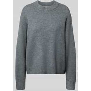 Loose fit gebreide pullover van wol