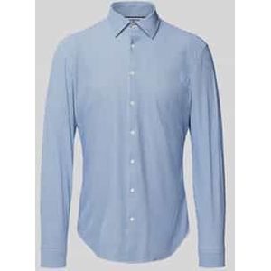 Slim fit zakelijk overhemd met knoopsluiting