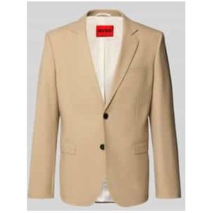 Slim fit 2-knoops colbert van wolmix, model 'ARTI'