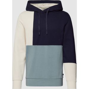 Hoodie met labeldetail