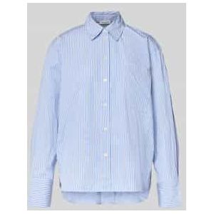 Regular fit overhemdblouse van puur katoen