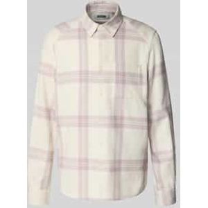 Slim fit vrijetijdsoverhemd met button-downkraag, model 'LIET'