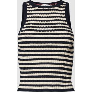 Tanktop met streepmotief