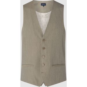 Modern fit gilet met stretch, model 'Gab' - 'Futureflex'