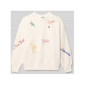Sweatshirt met ronde hals