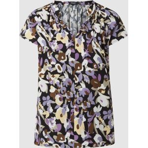 Blouseshirt met bloemenmotief, model 'Marian'