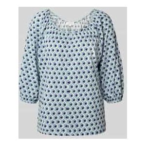 T-shirt met 3/4-mouwen