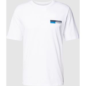T-shirt met labelprint, model 'CORP'