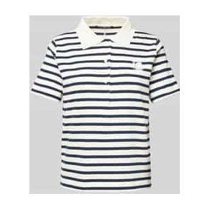 T-shirt met overhemdkraag