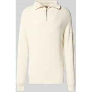 Gebreide pullover met ribboorden, model 'RIVER'