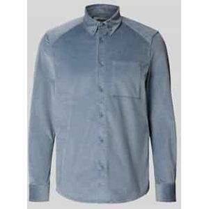 Regular fit vrijetijdsoverhemd van corduroy met button-downkraag