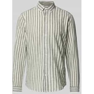 Slim fit vrijetijdsoverhemd met button-downkraag