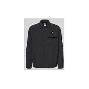 Relaxed fit overhemdjack met knoopsluiting