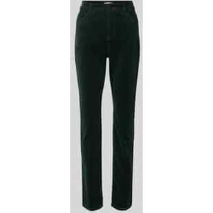 Slim fit corduroy broek in 5-pocketmodel
