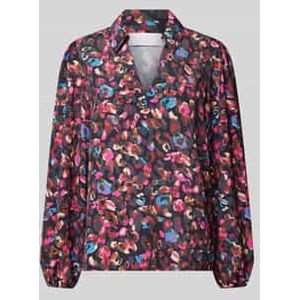Blouse met all-over motief