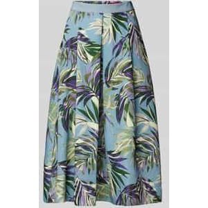 Midirok met stolpplooien, model 'RISATA'