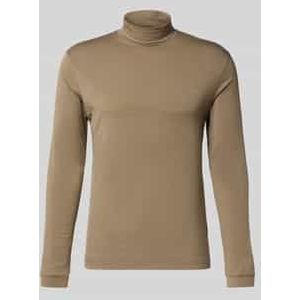 Shirt met lange mouwen en col, model 'EMANUEL'